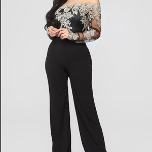 Embroidered Jumpsuit🖤